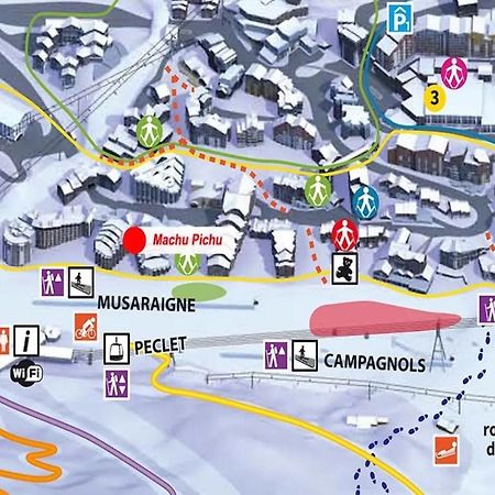 Enjoy Charming Machu Apartment Val Thorens Exterior foto